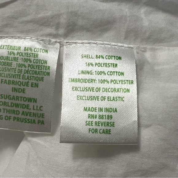 Lilly Pulitzer Midi Sidney Dress in Gingham Stripe Jacquard Blue White Size 14 - Picture 8 of 9